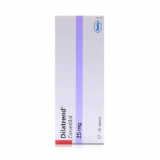 Dilatrend 25mg Tablets
