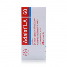 Adalat La 60mg Tablets