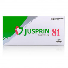 Jusprin 81mg Tablets