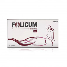 Folicum 5 mg tablets 20's
