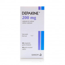 Depakine 200mg Tablets Bottle