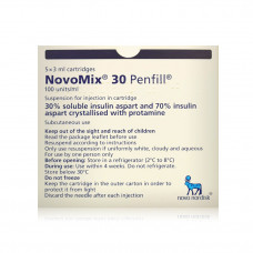 Novomix 30 Penfill 5x3ml