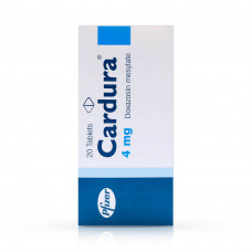 Cardura Tablets 4mg