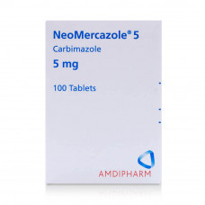Neo Mercazole 5mg Bottle Tablets