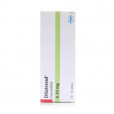 Dilatrend 6.25mg Tablets