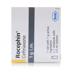 Rocephin 1g Injection (I.M)