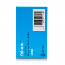 Zyloric 100mg Tablets