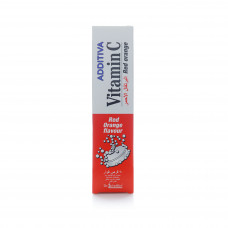 Additiva vitamin c 1000mg red orange effervescent tablets (20s)