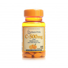 Puritan's Pride Vit-C 500mg Rose Hips 