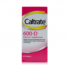 Caltrate 600mg with vitamin d3 – 60 tablets