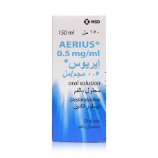 Aerius 0.5mg/ml Syrup
