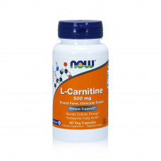 NOW L-Carnitine 500mg Capsules NOW L-Carnitine 500mg Capsules