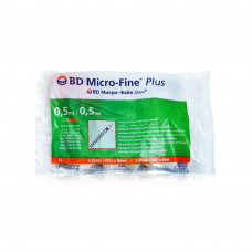 Bd Microfine Insulin Syringes 0.5ml 30g