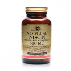 Solgar No Flush Niacin 500mg Capsules
