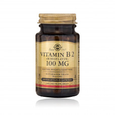 Solgar vitamin b2 100mg capsule riboflavin 100's