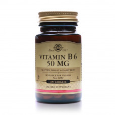 Solgar Vitamin B6 50mg Tablets