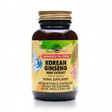 Solgar Korean Ginseng Root Extract Veg Capsules