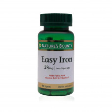 Natures Bounty Easy Iron 28mg