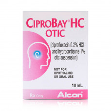 Ciprobay Hc Otic Drops