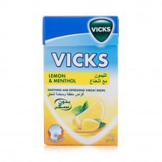 Vicks Cough Drops 20x40gm Lemon