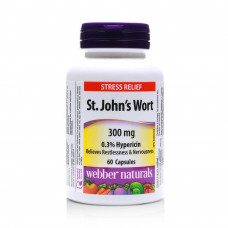 Webber Naturals St.Johns Wort Extract 300mg Capsules