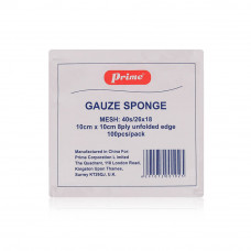 Prime Gauze Sponge 10x10cm Pack