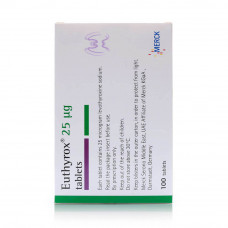 Euthyrox 25mcg Tablets