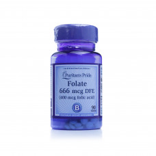 Puritan's Pride Folic Acid 400mcg Tablets