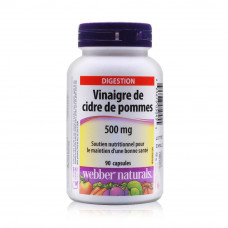 Webber Naturals Apple Cider Vinegar 500mg Capsules