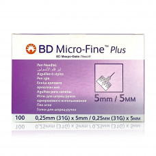 Bd Micro Fine Plus Pen Needles 5mm 31G