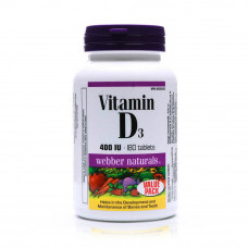 Webber Naturals Vit D3 400Iu