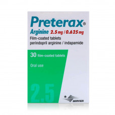 Preterax Arginine 2.5mg Tablets