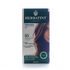 Herbatint 5d light golden chestnut permanent haircolor gel