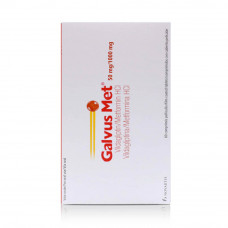 Galvus Met Fct 50/1000mg Tablets