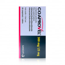 Co-Aprovel 300/25mg Tablets