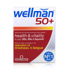 Vitabiotics Wellman 50+ Health & Vitality Tablets