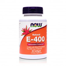 Now E-400 Mixed Tocopherols + Selenium