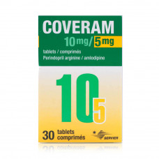 Coveram 10mg/5mg Tablets