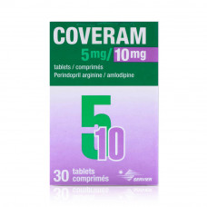 Coveram 5mg/10mg Tablets