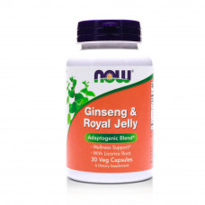 Now Ginseng & Royal Jelly Capsules