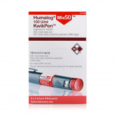 Humalog Kwik Pen Mix 50 Prefilled