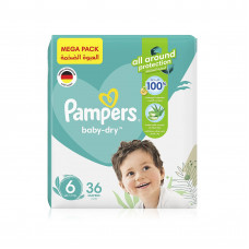 Pampers 6 Baby Dry 13+Kg