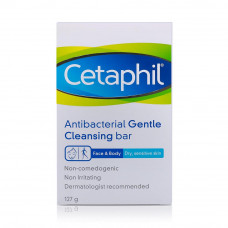 Cetaphil antibacterial cleansing bar – 127g