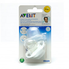 Avent Soother Silicone 0-6M Advanced Orthodontic