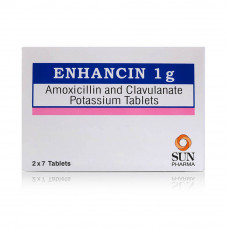 Enhancin 1gm Tablets