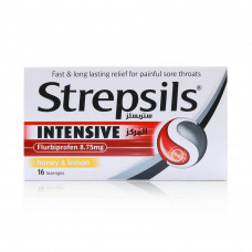 Strepsils Intensive Honey & Lemon Lozenges