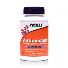 Now Antioxidant with Vitamin C&E Veg Capsules