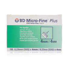 Bd Microfine Plus Pen Needle 32Gx4mm