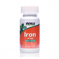 Now Iron Ferrochel 18mg Veg Capsules