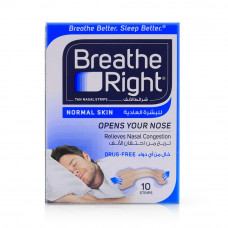 Breathe Right Nasal Strips Drug Free